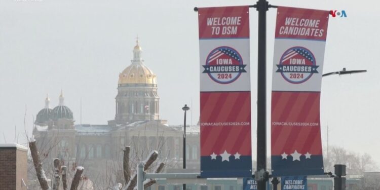 Trump llega con amplia ventaja a primarias de Iowa