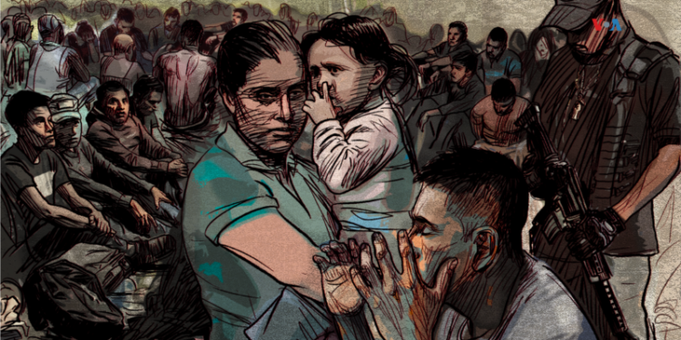 Investigan el hallazgo de un grupo de 726 migrantes en un almacén del centro de México