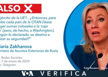 Rusia sugiere que la Unión Europea financia a EEUU a través de la OTAN, pero esto es falso