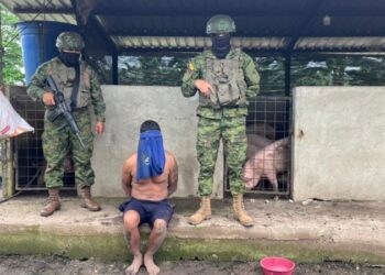 Fuerzas Armadas de Ecuador confiscan 22 toneladas de cocaína, incautación histórica