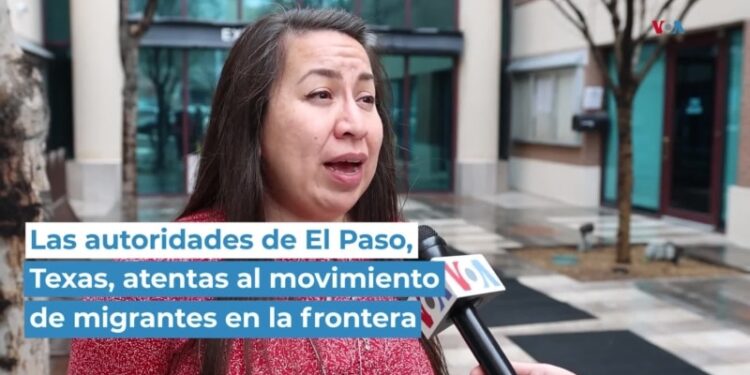 Las autoridades de El Paso, Texas, atentas al movimiento de migrantes en la frontera
