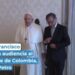 El papa Francisco recibió en audiencia al presidente de Colombia, Gustavo Petro