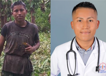 La historia de superación de “Ricky” Pineda, un médico indígena nicaragüense