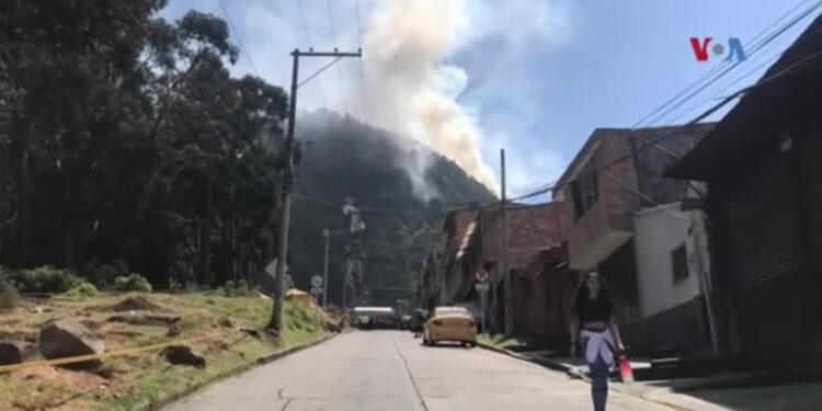 Colombia, en alerta por Fenómeno El Niño; Avanza el control de incendios forestales