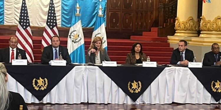Estados Unidos anuncia más apoyo para Guatemala, en el inicio del gobierno de Bernardo Arévalo