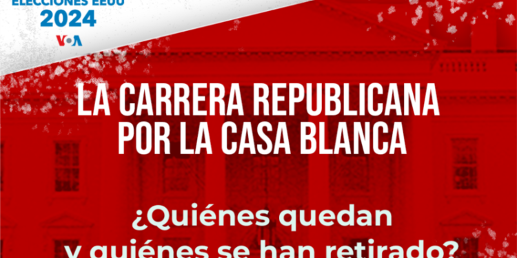 La carrera republicana por la Casa Blanca ¿Quiénes quedan y quiénes se han retirado?