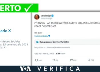 Es cierto que Zelenskyy pidió a las autoridades suizas que organicen una “cumbre mundial de paz”