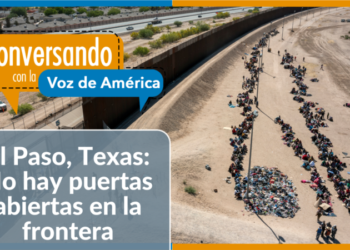 La Patrulla Fronteriza advierte que cruzar el rio, la frontera natural entre EEUU y México, ya es un delito que significa deportación