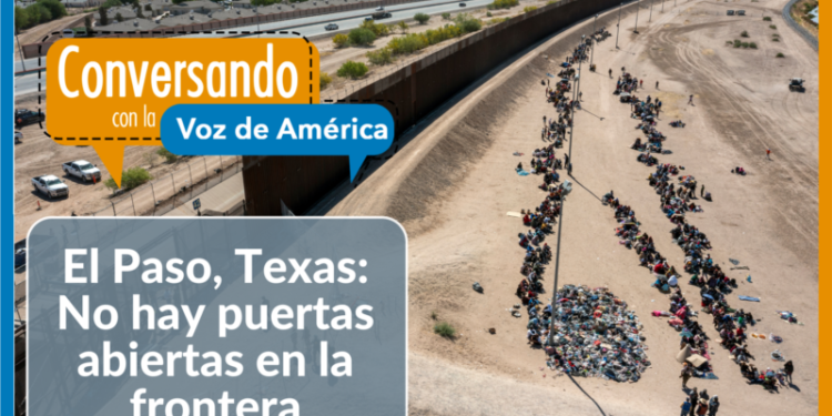 La Patrulla Fronteriza advierte que cruzar el rio, la frontera natural entre EEUU y México, ya es un delito que significa deportación