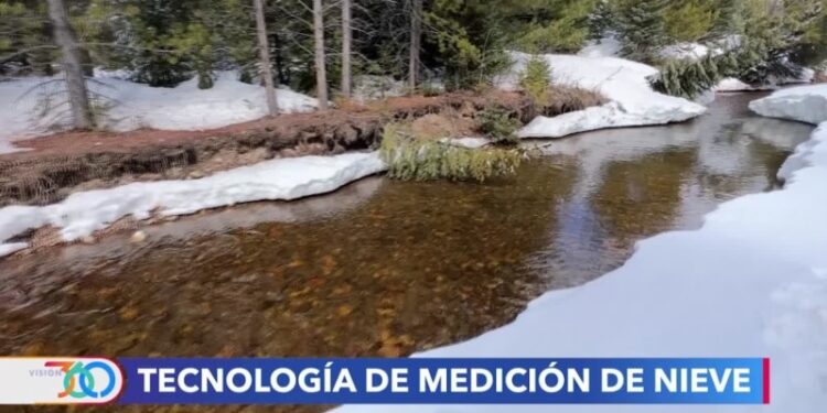 Cuando cada gota cuenta, satélites y láseres ayudan a estimar la capa de nieve en zonas afectadas por la sequía