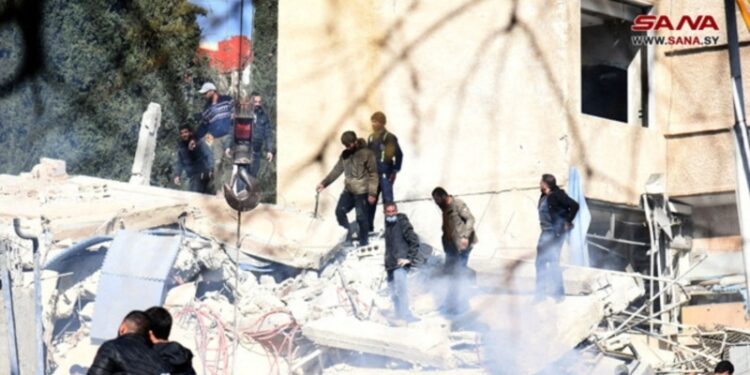 Un ataque israelí contra Damasco mata a cuatro guardias revolucionarios iraníes