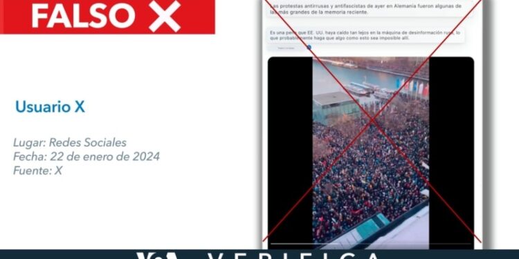 Las protestas en Alemania son contra la extrema derecha del país, no “anti-Rusia”