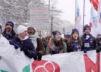 El mal clima no fue obstáculo para la realización de la “La Marcha por la Vida” en Washington DC.