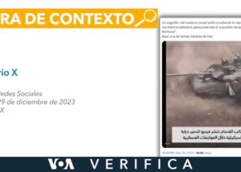 Este video no muestra la explosión de un tanque israelí sino de un T-90M ruso