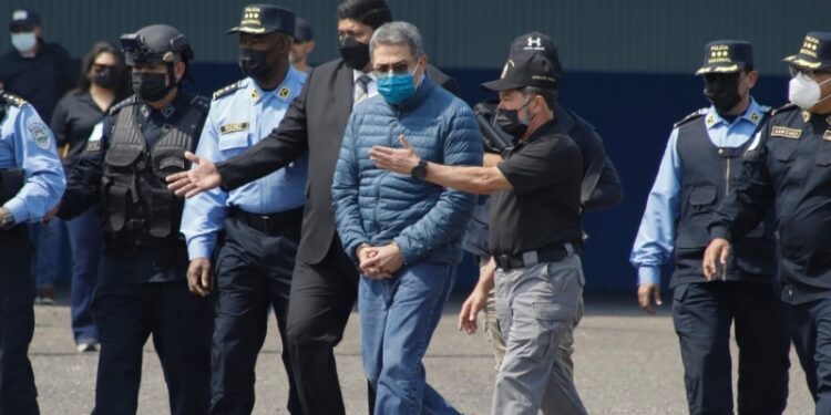 En febrero comenzara el juicio contra el expresidente de Honduras, Juan Orlando Hernández, acusado de narcotráfico