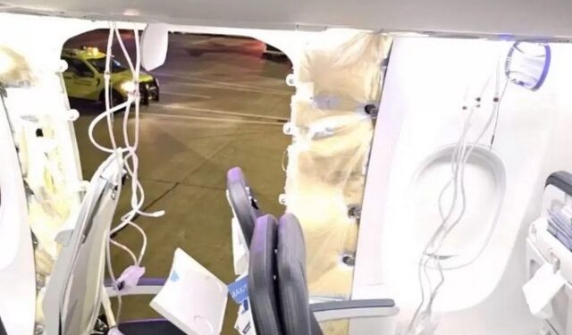“Voy a morir”: El pánico se apoderó de los pasajeros de Alaska Airlines cuando explotó la ventanilla (VIDEO)