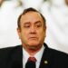Estados Unidos sancionó al expresidente de Guatemala, Alejandro Giammattei