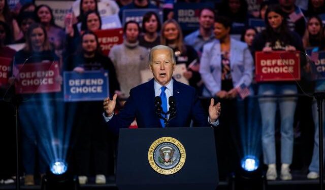 Biden señaló a Trump como el responsable de que la libertad de EEUU esté en entredicho