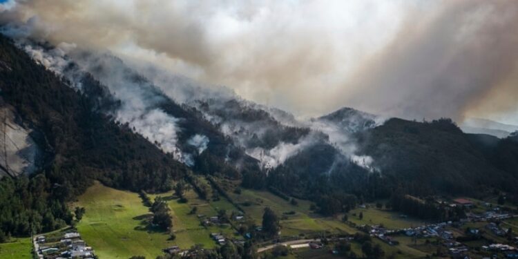 Colombia combate 23 incendios en época del fenómeno de El Niño