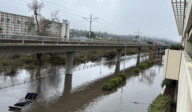 ¡Lluvia extrema!, San Diego vivió el día más lluvioso jamás registrado en los últimos 57 años (VIDEO)