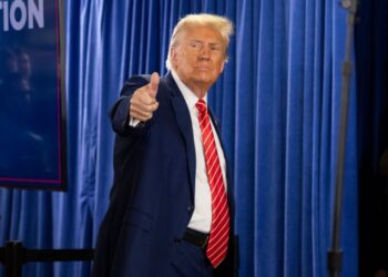 Trump inició su campaña presidencial en Iowa, a tres años del asalto al Capitolio