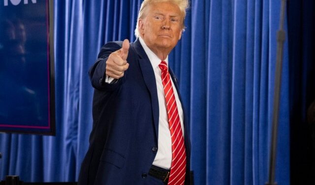 Trump inició su campaña presidencial en Iowa, a tres años del asalto al Capitolio