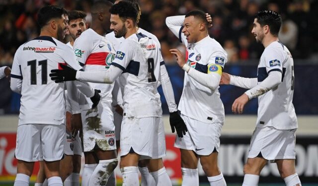 PSG no tuvo piedad con el modesto US Revel en la Copa de Francia