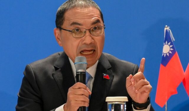 Hou Yu-ih, el expolicía que aspira a calmar las aguas entre China y Taiwán