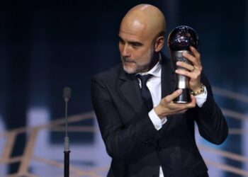 Pep Guardiola ganó premio The Best a mejor entrenador