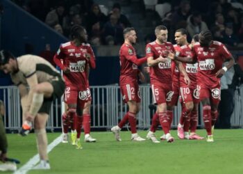 El Brest sorprendió al PSG con un empate cerca del fnal