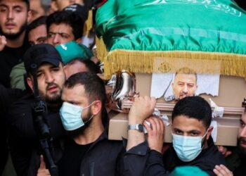 Jefe adjunto de Hamás es enterrado en campamento palestino de Beirut