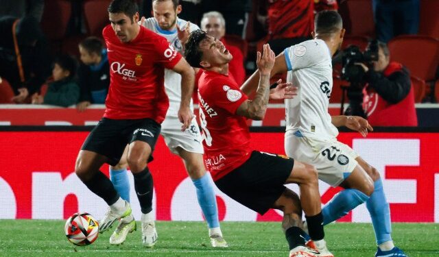 Mallorca acabó con el sueño del Girona de Yangel Herrera en la Copa del Rey