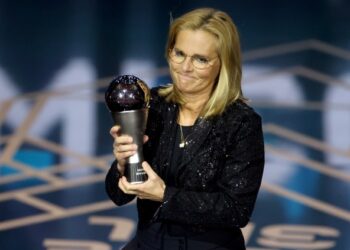 Sarina Wiegman consiguió su cuarto premio The Best