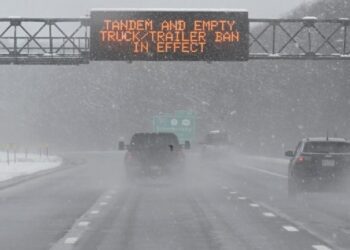 Nieve y lluvia helada azotarán la costa este de EEUU el fin de semana