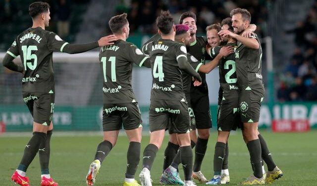 Girona prolongó su buen momento al meterse en octavos de la Copa del Rey