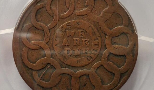 Entérate: la moneda de centavo de dólar que vale miles por una frase que tiene escrita