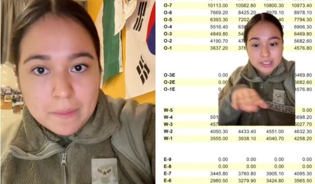 VIRAL: Latina al servicio de la Fuerza Aérea de EEUU reveló cuál es su sueldo (VIDEO)