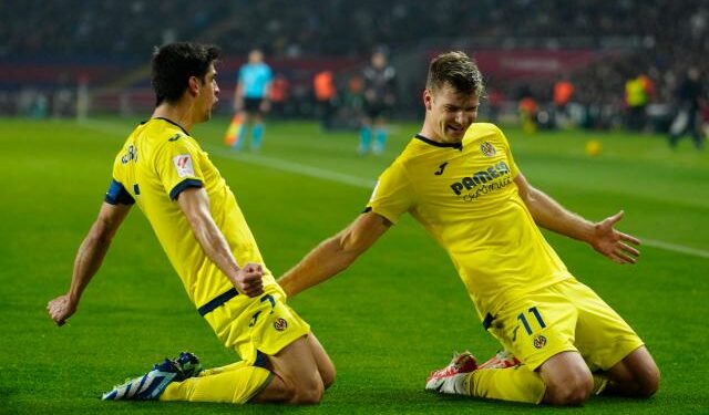 Villarreal noqueó al Barcelona en el tiempo añadido
