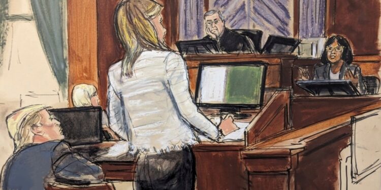 Trump declara como testigo en juicio por difamación