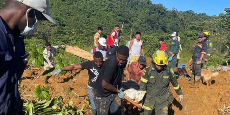 Colombia: Sube a 38 el número de muertos por alud en el Chocó