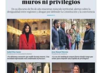Portadas de la prensa internacional de este lunes 1 de enero de 2024
