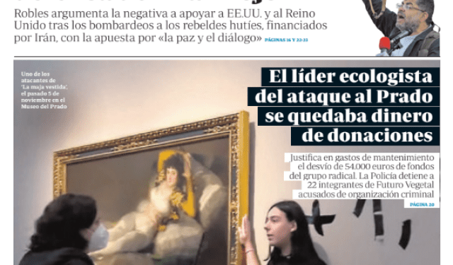 Portadas de la prensa internacional de este sábado 13 de enero de 2024