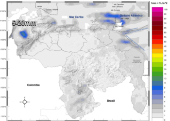 Inameh prevé bajas probabilidades de lluvia en Venezuela este #5Ene