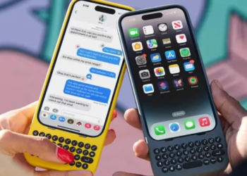 Particular novedad de Apple: teclado físico en iPhone… ¿como el BlackBerry?