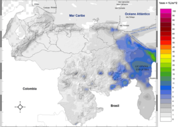 Inameh prevé poca nubosidad y bajas probabilidades de lluvias en algunas zonas de Venezuela este #10Ene