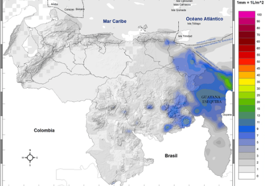 Inameh prevé poca nubosidad y bajas probabilidades de lluvias en algunas zonas de Venezuela este #10Ene