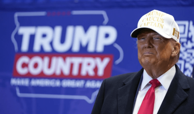 Trump ganó las primeras asambleas republicanas en Iowa