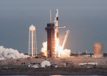 Despegó la nueva misión privada AX-3 a la Estación Espacial Internacional