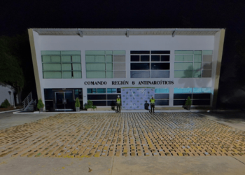 Incautaron en Colombia 2,6 toneladas de cocaína escondida por paramilitares en una carga de plátanos