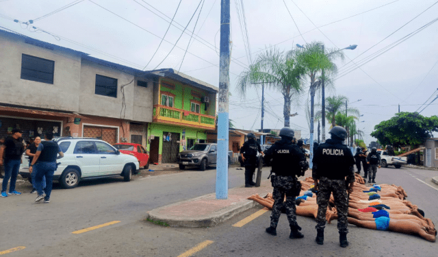 Detenidos más de 60 miembros de una banda criminal que intentaban tomar un hospital en Ecuador